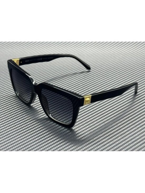 Versace Accessories - New Versace Women Black Sunglasses 55-16-145